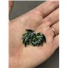 Image 1 : Vintage Green Clip-On Sherman Rhinestone Earrings