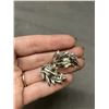 Image 2 : Vintage Green Clip-On Sherman Rhinestone Earrings