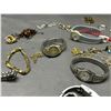 Image 3 : Lot of Assorted Costume Watches and Jewelry