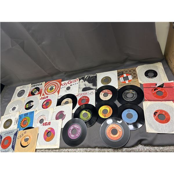 Lot of 29 Jukebox 45s Mostly 60s 70s Rock