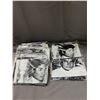 Image 1 : Lot of 24 Michael Jackson Silkscreen Wall Tapestries / Flags New Old Stock