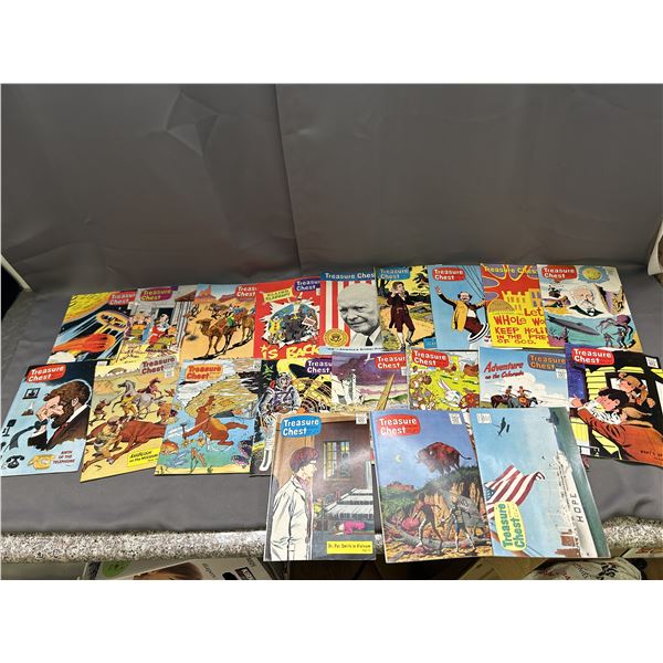 Treasure Chest Comics 1966-67 Vol 22 Full Run Issues #1-20
