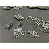 Image 3 : Rhinestone Brooches, Clip-On Earrings, Necklaces