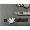 Image 3 : Lot of 8 Watches Assorted Guess, Bulova, Etc (need new batteries)