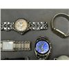 Image 4 : Lot of 8 Watches Assorted Guess, Bulova, Etc (need new batteries)