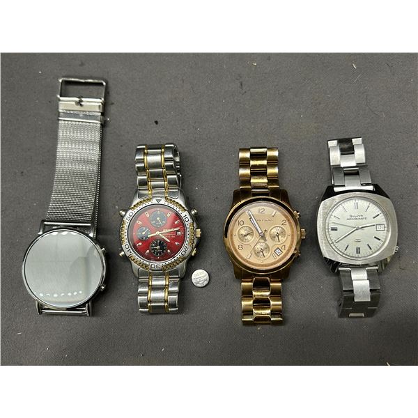 Lot of Watches Seiko, Michael Kors, Bulova, etc