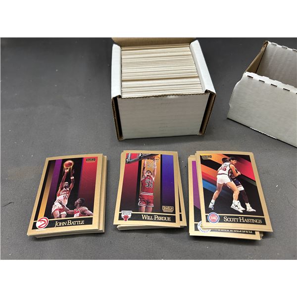 Partial Set of 1990 Skybox Basketball Cards