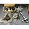 Image 1 : Lot of Vintage Car Parts GM 2 Jet Rochester Carburetor and Distributers