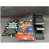 Image 1 : Lot of 2 Video Game Strategy Guides and 8 Atari Games