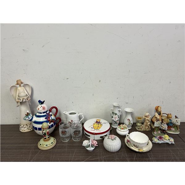 Large Lot of Trinkets, Figurines, etc
