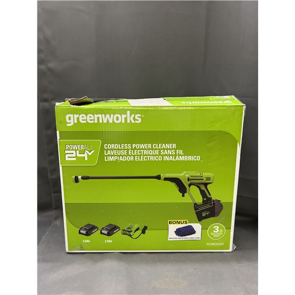 Greenworks Cordless Power Cleaner NEW/RETURN