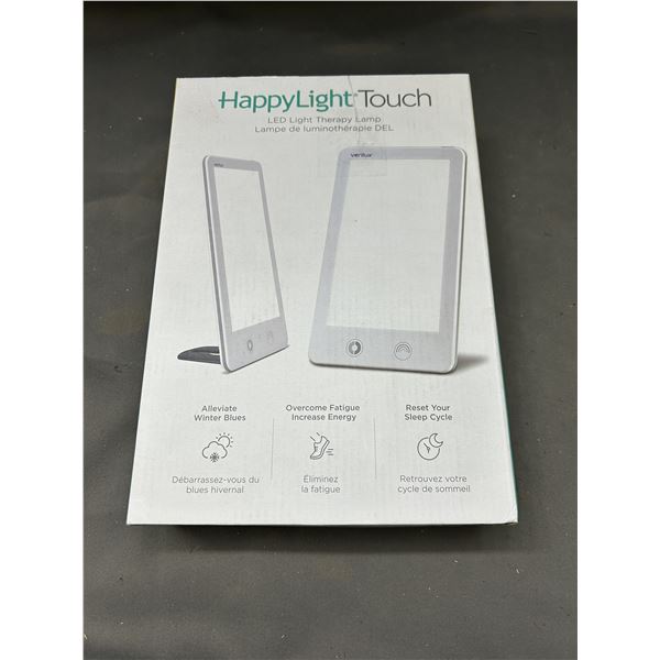 Happy Light Touch LED Light Therapy Lamp NEW/RETURN