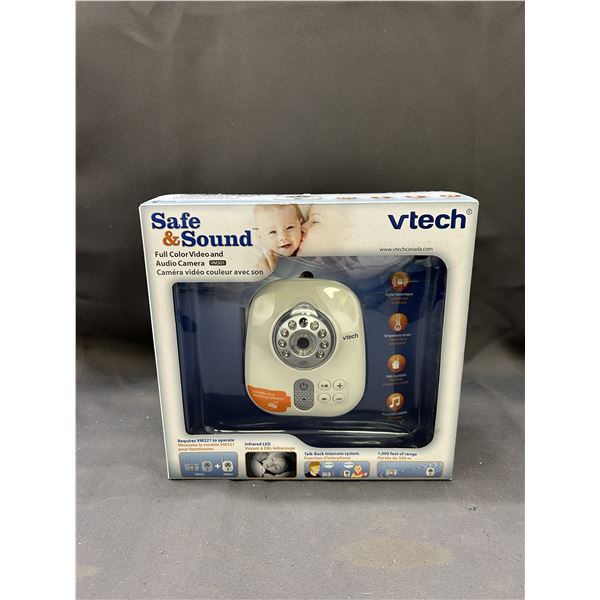 Safe & Sound vtech Full Color Video and Audio Camera NEW/RETURN