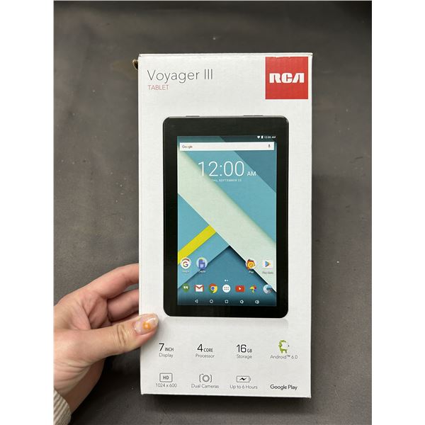 RCA Voyager III Tablet  Boxed