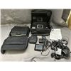 Image 1 : 2 Portable DVD Players with cables, in cases & GPS