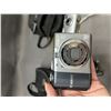 Image 2 : Lot of 2 Digital Cameras SONY Cybershot and Canon with chargers and cases
