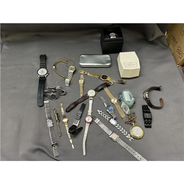 Collection of Fashion Watches Seiko, Nixon, Walton, Marc Jacobs, etc