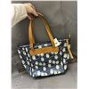 Image 1 : Fossil Owl Pattern Tote Bag Shoulder Bag w Tag