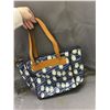 Image 2 : Fossil Owl Pattern Tote Bag Shoulder Bag w Tag