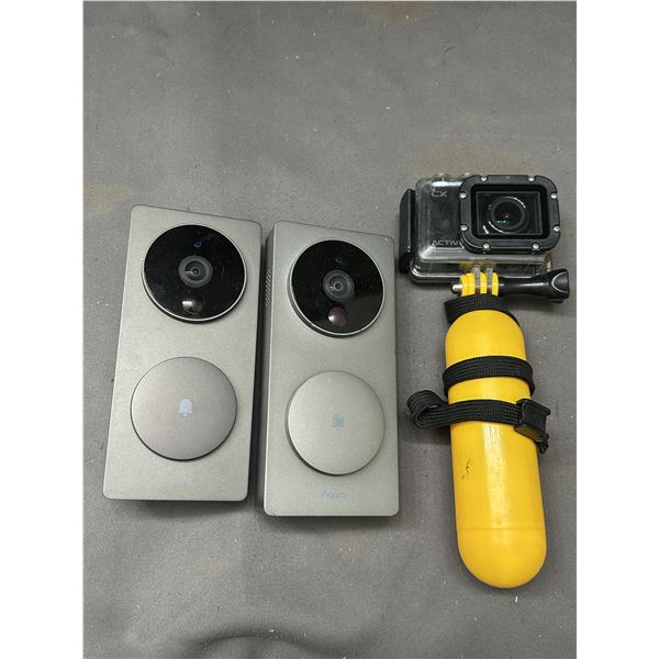 Doorbell Cameras and Handheld Camera