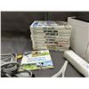 Image 2 : Nintendo Wii Console Bundle System, Controllers, Cables, 10 Games