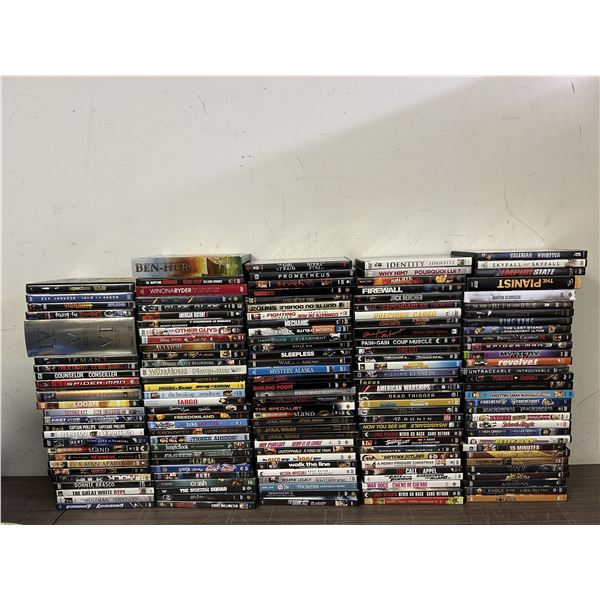 LARGE Lot of 150+ DVD Movies