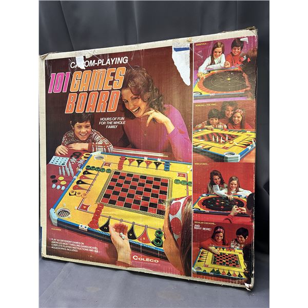 Vintage 101 Games Board Capcom Playing, Coleco 1972