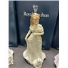 Image 3 : 3pcs of Royal Doulton Porcelain Figurines w Boxes "Figure of the Year 97" and x2 "Morning Walk"