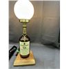 Image 1 : Seagrams Canadian Whisky Bottle Converted Lamp, Arts and Crafts *works