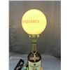 Image 3 : Seagrams Canadian Whisky Bottle Converted Lamp, Arts and Crafts *works
