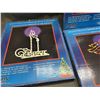 Image 4 : Lot of 5 Vintage Xmas Silhouettes Light Up Danson Decorations