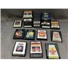 Image 1 : Lot of 22 Vintage Atari Games