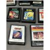 Image 2 : Lot of 22 Vintage Atari Games