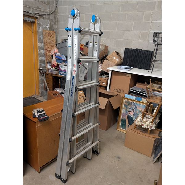 Mastercraft Multi Task Ladder Model 061-1057-4 Aluminum 25'