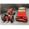 Image 2 : Lot of 2 Tonka Metal Car and Farm Tractor