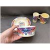Image 2 : Vintage Lot of 4 Star Trek Deka Plastic Cups and Bowl / Plate