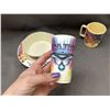 Image 3 : Vintage Lot of 4 Star Trek Deka Plastic Cups and Bowl / Plate