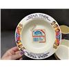 Image 5 : Vintage Lot of 4 Star Trek Deka Plastic Cups and Bowl / Plate