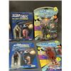 Image 3 : Lot of 9 Star Trek The Next Generation Action Figures NOS