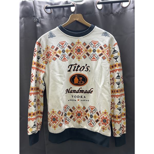 Size L Tito's Vodka Christmas Holiday Sweater