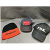 Image 2 : Lot of 3 Snap-On Baseball Cap Trucker Hat, Beanie and FDX Cap