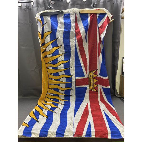 35" x 66" BC British Columbia Provincial Flag