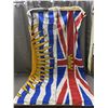 Image 1 : 35" x 66" BC British Columbia Provincial Flag
