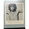 Image 2 : Framed Photo of Jim Morrison with William Blake Quote 12" x 13"