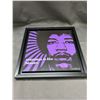 Image 2 : "Craziness is like heaven" Framed Music Graphic Jimi Hendrix
