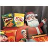 Image 2 : Cardboard Cutout Store Display Holiday Santa Lay's Chips Frito-Lay