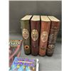 Image 4 : Lot of Spooky Books Halloween Decoration, Savage Sword of Conan Comics, VHS Tapes Star Wars Ewoks