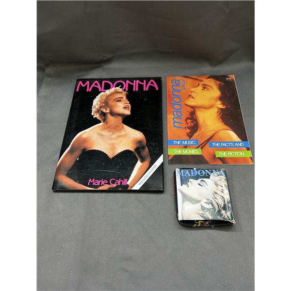 Lot of 3 Madonna Books and Jigsaw