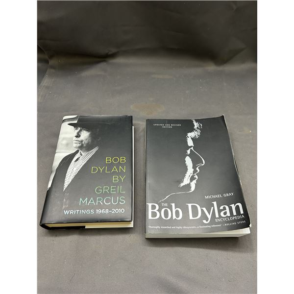 Lot of 2 Bob Dylan Books Encyclopedia, Greil Marcus Writings 1968-2010