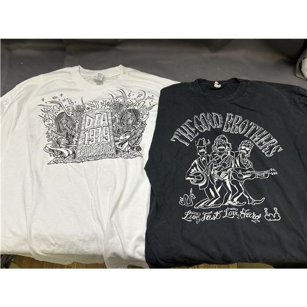 DFA 1979 2001-2006 and The Good Brothers Band Tees T-Shirts Size L